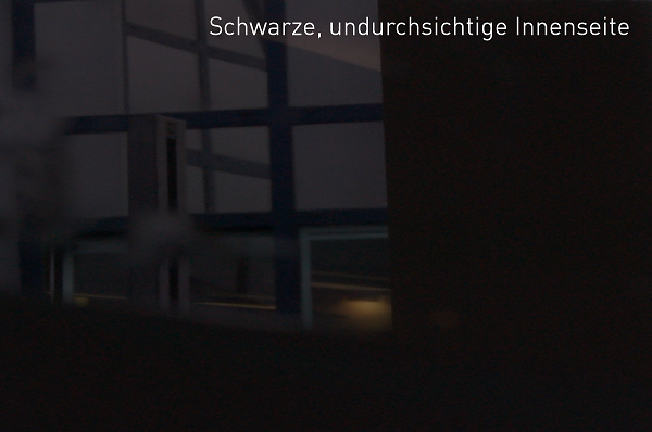 Opalfilm Silber 20r Sr Primus Plus Sichtschutz&Deko: OPALFILM® silber schwarz undurchsichtig Primus außen