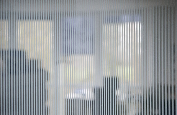 dekorfolie opalfilm streifen weiß 10mm sr