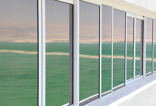 mittlere sonnenschutzfolie trickspiegeleffekt